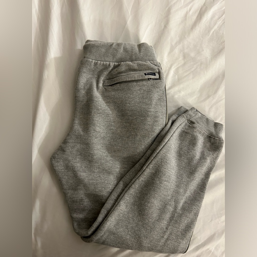 Ben Sherman Grey Sweatpants with Stripes (Medium)